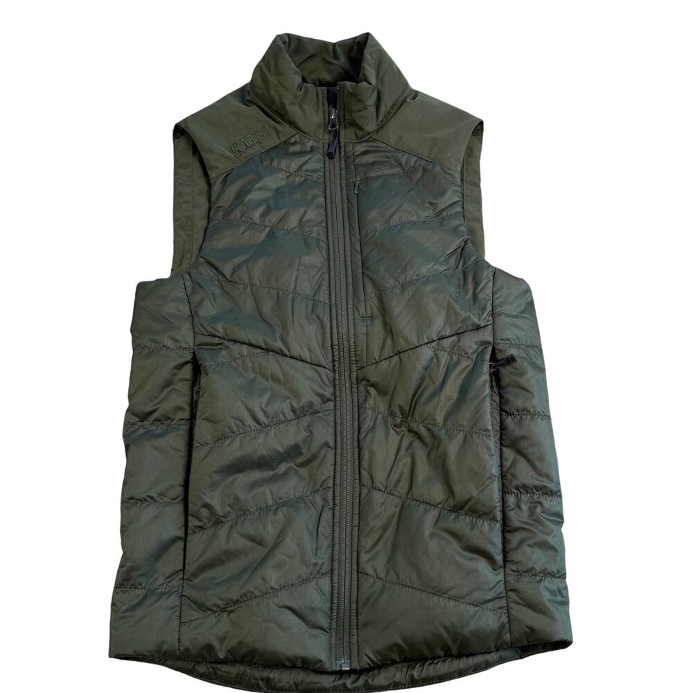 5.11 Tactical Peninsula Puffer Vest Women's XS Green Packable Insulator